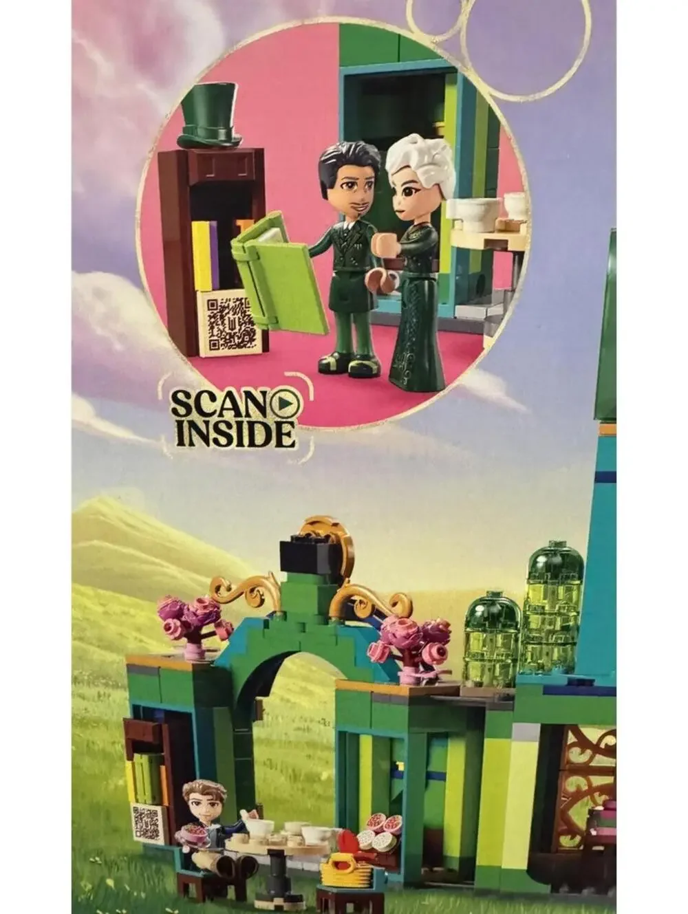 LEGO Wicked WELCOME TO EMERALD CITY 75684 Toy Building Kit Elphaba Glinda Oz New